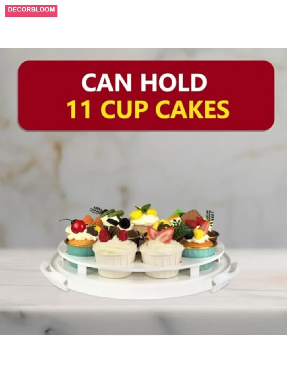 2 Pack Pie Carrier with Lids and Handles, Insulated Cupcake Pizza Storage